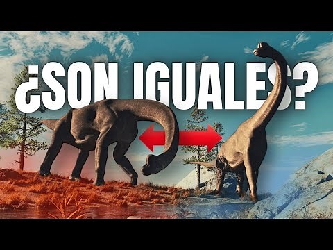 Esto es lo que diferencia a BRONTOSAURUS de DIPLODOCUS