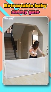 3.7K views · 36 reactions | Retractable baby gate #babygate #babysafetygate #safetygate #metalbabygate #babysafety #retractablebabygate #childsafety #safety #babysafetydoor #gate #gadgets #coolgadgets #gadgetsforbaby #gadgetsforbabies #usefulgadgetforkids #homegadgetsforbabies #newgadgets #gadget | AmeWhere | Facebook