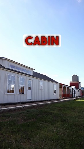 Quick walk through of a 18x52 cabin shell we have in stock. #boardandbattensiding #customcabins #cabinshells #eagleridgebarnbuilders | Eagle Ridge Barn Builders LLC