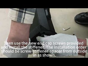 Step 3 - Stiffener Installation - V2Pro Speedlock System Installation Instruction