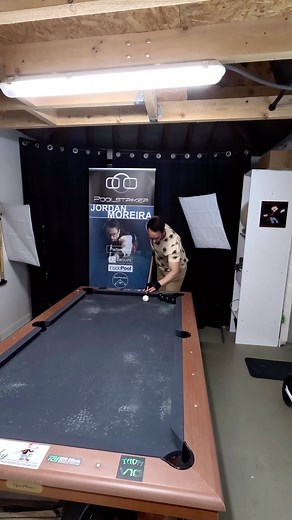 2.3K views · 18 reactions | The moon shot 朗 it takes a while but I did it  #poolstrikertrickshots #8ball #8ballpool #trick #trickshots #8ballpool #pooltable #sinuca #billard #billiard #bilhar #biliardo #snooker #spin #bida | Jordan Poolstriker Trickshots Moreira | Facebook