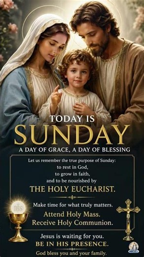 Don't Skip Holy Mass This Sunday 🙏 Jesus Is Waiting for You | Receive Holy Communion ❤️