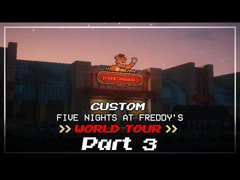 I'm Rebuilding - My NEW Custom FNAF Map Tour