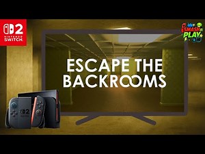 Escape the Backrooms Nintendo Switch 2 Gameplay - Docked Mode