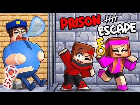 Escape from Barry's Mega Prison in Minecraft!