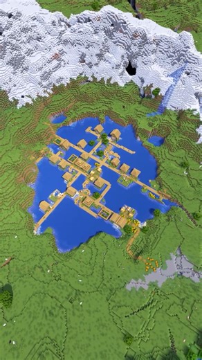 One of my Favorite Minecraft LAKE VILLAGE SEEDS Ever!