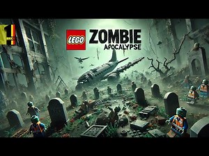 Catastrophe near the old cemetery | Zombie Apocalypse LEGO MOC