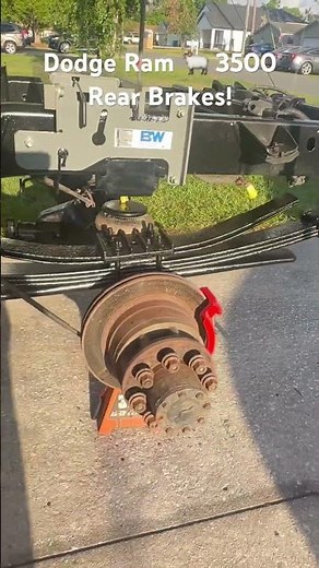 Dodge Ram 🐏 3500 Diesel: Rear Brakes!