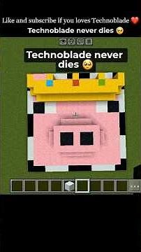 Technoblade never dies| #minecraft #viral #shorts