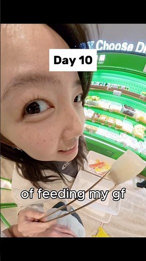 Day 10 of feeding my gf $0.01 of food for every new follower, today she ate malatang