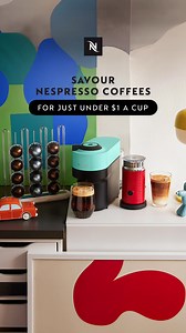 2K views | Life's simple pleasures? A cosy space, quality coffee, and moments just for you. Enjoy café-style coffees at home for just under $1 a cup. | Nespresso | Facebook