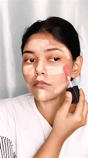 Face makeup hack #ytshorts #makeup #youtubeshorts