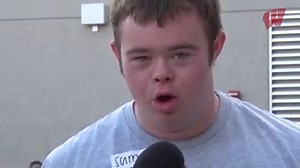 What's it like to be a Badger for a day? Badgers Give Back helped our Badgers share the experience with some new friends from Wisconsin Upside Down. | Wisconsin Football