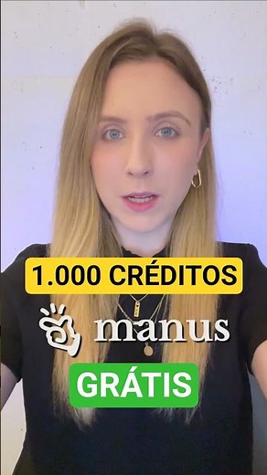 GET 1,000 FREE CREDITS on MANUS!