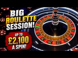 Casino Action PT 2/2: Huge High Limit Casino Roulette Session. Massive bets and swings
