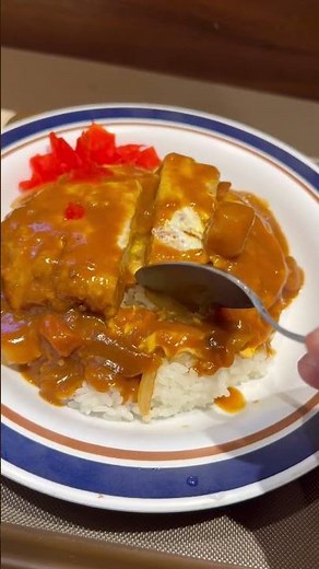 御徒町駅横野富士そばでカツカレー丼700円