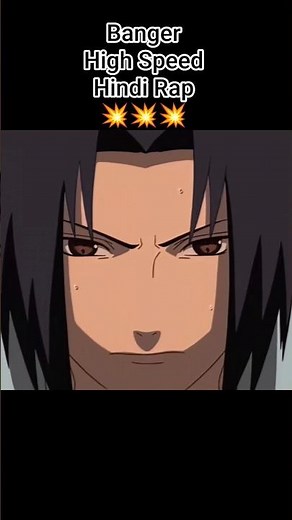 Darkness | Sasuke Uchiha Emotional Hindi Rap (Naruto Rap Song)