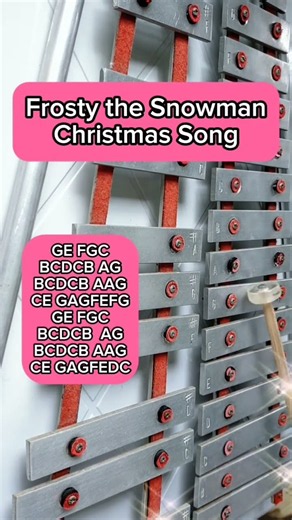 FROSTY THE SNOWMAN/CHRISTMAS SONG/LYRE XYLOPHONE COVER/H&C ENTERTAINMENT