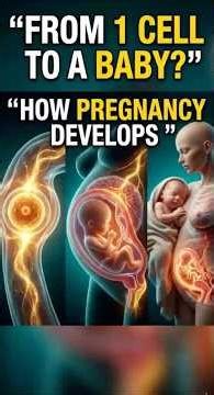 From 1 Cell to a Baby 👶 | 40 Weeks of Pregnancy Explained
