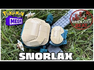 MEGA Pokemon Snorlax 💤 LEGO POKÉMON Speed Build!