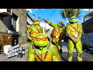 GTA 5 - Teenage Mutant Ninja Turtles Movie