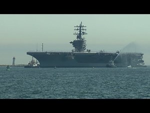 Massive U.S. aircraft carrier steaming toward Halifax for Canada 150