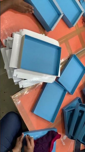 Rigid box manufacturing set up