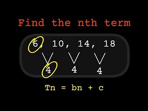 LINEAR NUMBER PATTERNS IN 6 MINUTES!