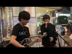 【中文字幕】優里&Hiro『「花」-0714-』MY FIRST STORY 澀谷街頭2019.10.9