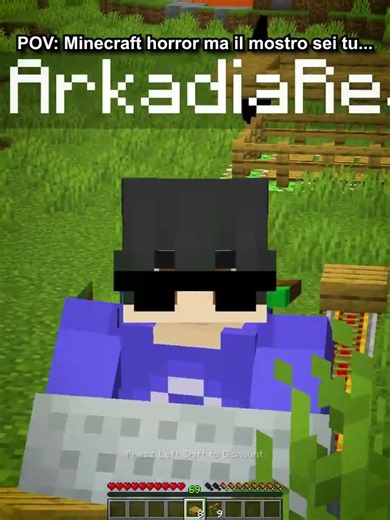 POV: Minecraft Horror but you're the monster... 💀#minecraft #shorts