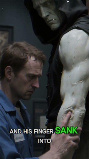 A night shift janitor at a wax museum realized one "statue" wasn't made of wax. #horror