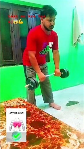 STRONGER Back with DUMBBELLS: Best Dumbbell Back Workout! #shorts #back #backworkout