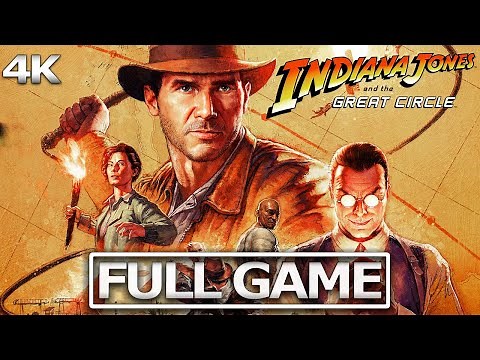 INDIANA JONES AND THE GREAT CIRCLE Full Gameplay Walkthrough / No Commentary【FULL GAME】4K Ultra HD