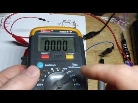 Current Measurement 3V3 Zener Diode And Red LED Circuit Multimeter
