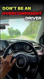 Confident vs overconfident driver while overtaking #drivinglessons