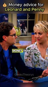 Leonard and Penny ask for money advice 💲😅