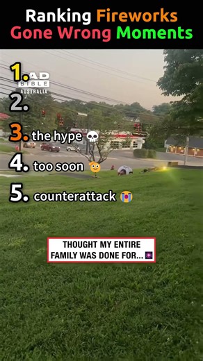 Ranking Fireworks Gone Wrong Moments #fireworks