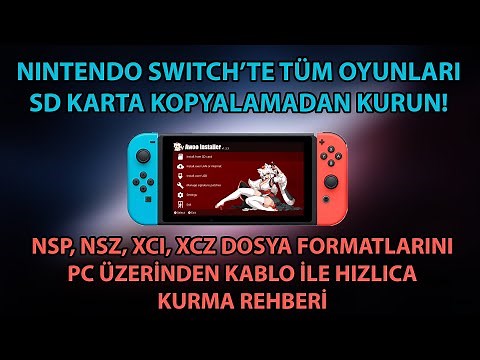 Nintendo Switch'te Oyunları En Kolay Nasıl Kurarsınız? AWOO Oyun Kurma Programı!