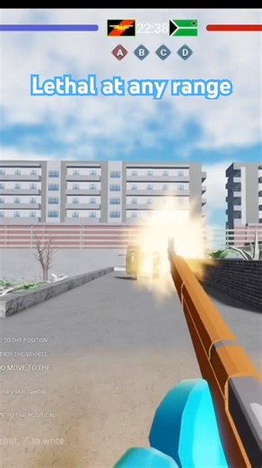 Lethal at any range #roblox #polybattle #fps #proplayer