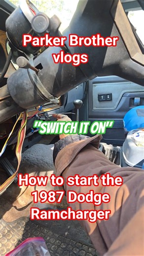 How to start the 1987 #dodge #ramcharger 360 smallblock