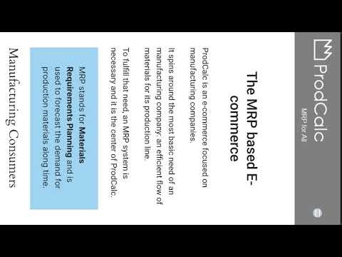 01-creating a raw material in ProdCalc