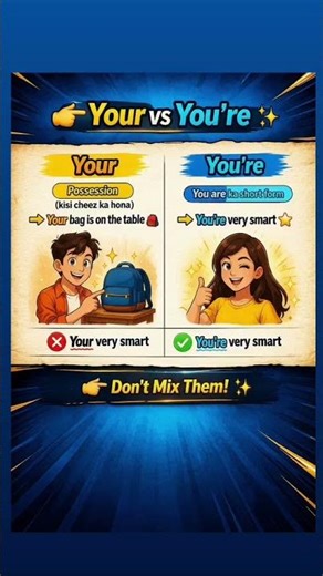 Your vs You’re | Stop This Common English Mistake!