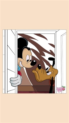 Happy color~ Let's color a mickey mouse! Stress release~ #mickeymouse #mickeymouseadventures #colors