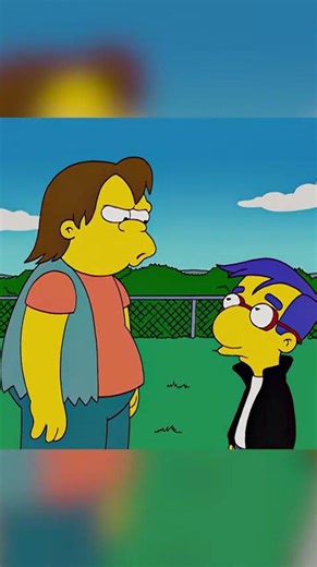 Milhouse becomes Cool! #thesimpsons #simpsons
