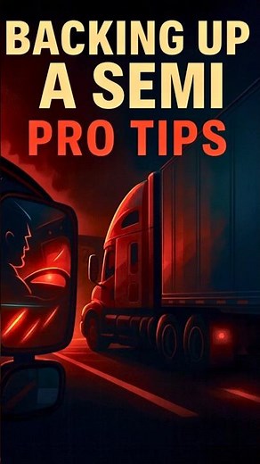 Trucking Tips: How to Back Up Your Tractor Trailer Like a Pro! #trucking #otr #logistics