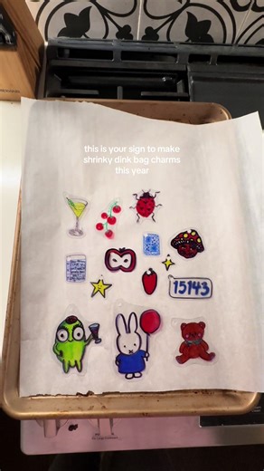 Create Unique Shrinky Dink Bag Charms This Year