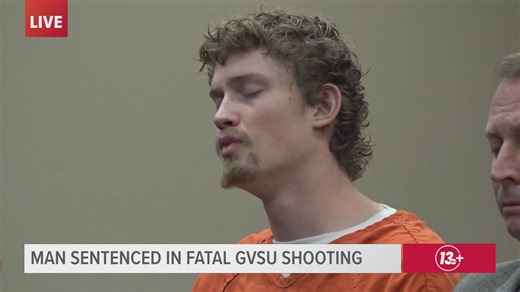 FULL SENTENCING HEARING | 20-year-old sentenced to prison in accidental GVSU shooting death
