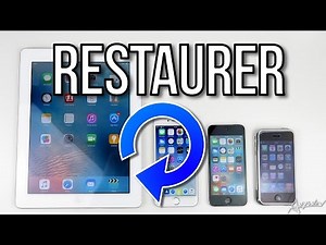 Comment restaurer son iPhone, iPod touch ou iPad !