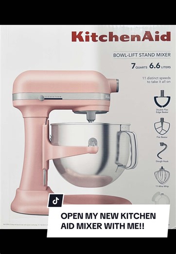 Unboxing My Dream KitchenAid Mixer in Pink!