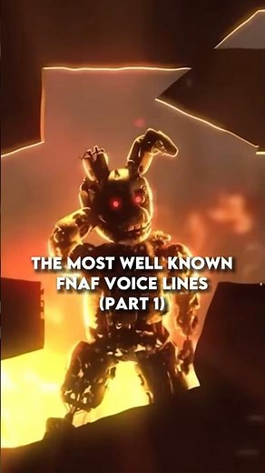 Most known FNAF Voice Lines🗣Sub For Part 2 #fnafedit #voicelines #williamafton #funtimefoxy #fyp